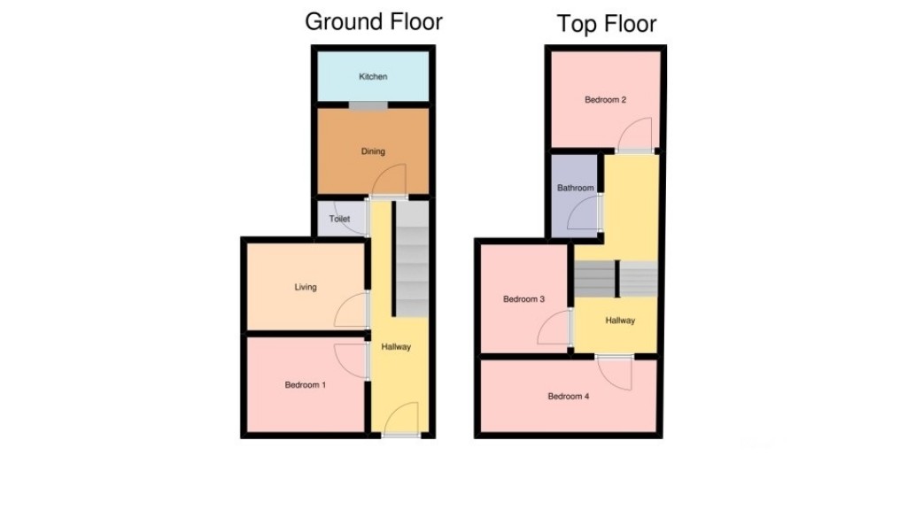 Floorplans For Hamilton Gardens, Plymouth