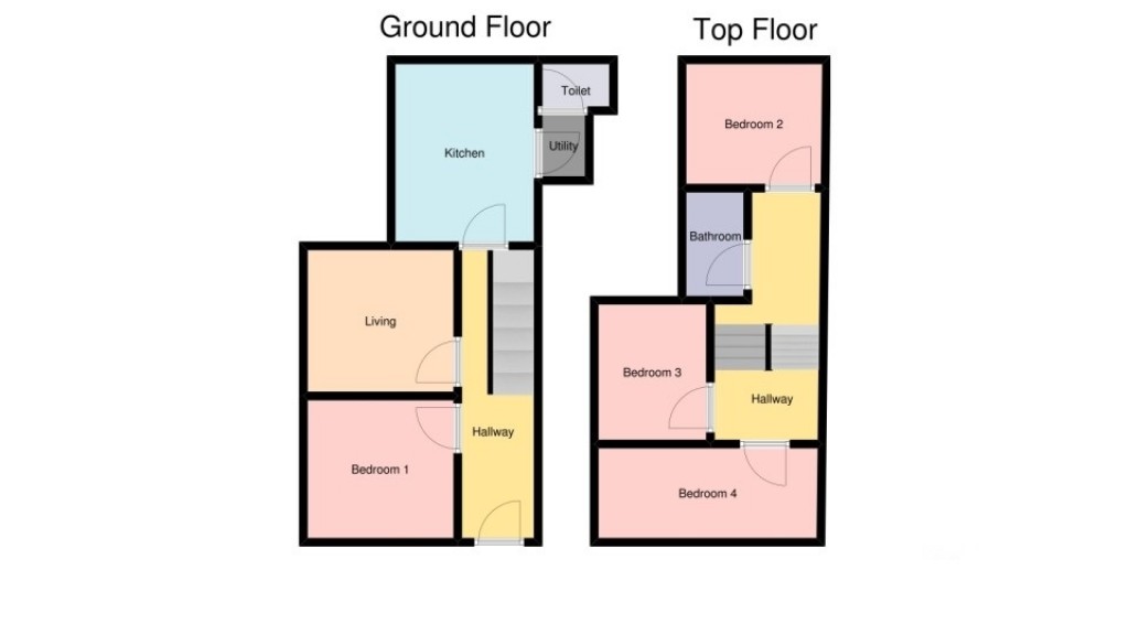 Floorplans For Hamilton Gardens, Plymouth