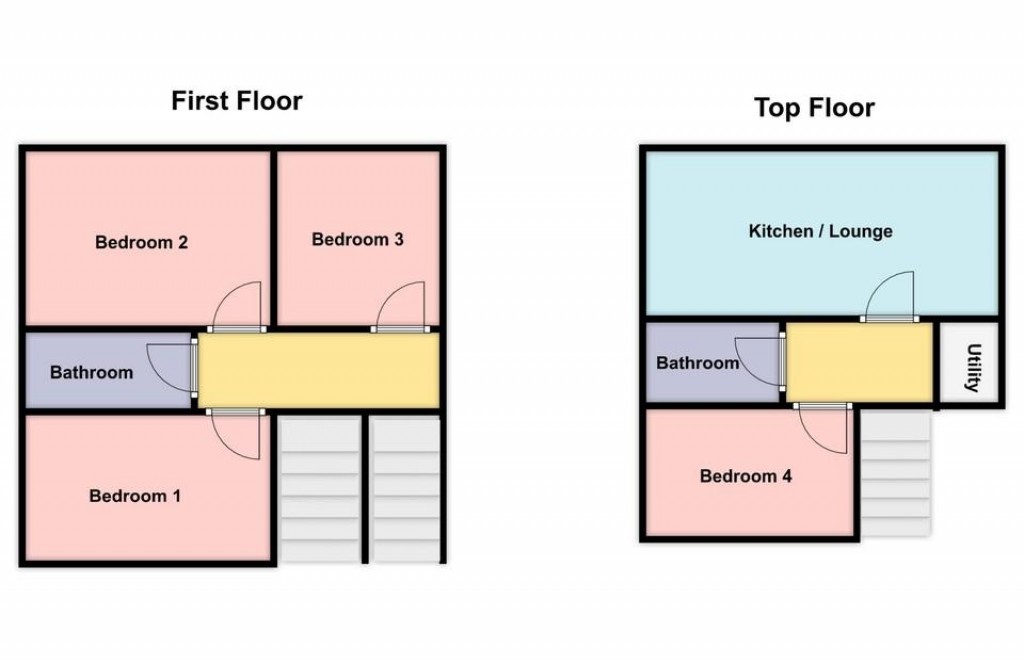 Floorplans For North Road East, Plymouth